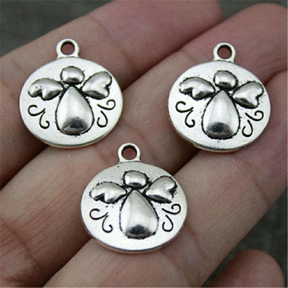 Для изготовления ювелирных изделий, подвески-ангелы, лот, автомобильные аксессуары, 10 шт.