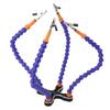 Soldering Helping Hands 4 Flexible Arms Aluminum Alloy Base Third Hand Tools with 4pcs Clips for Assembly Repair Modeling Jewelry Making
