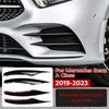 Для Mercedes Benz A Class W177 V177 A180 A200 A220 A250 2019 - 2025 автомобильные передние противотуманные фары фары полосы отделка крышка автомобильные аксессуары