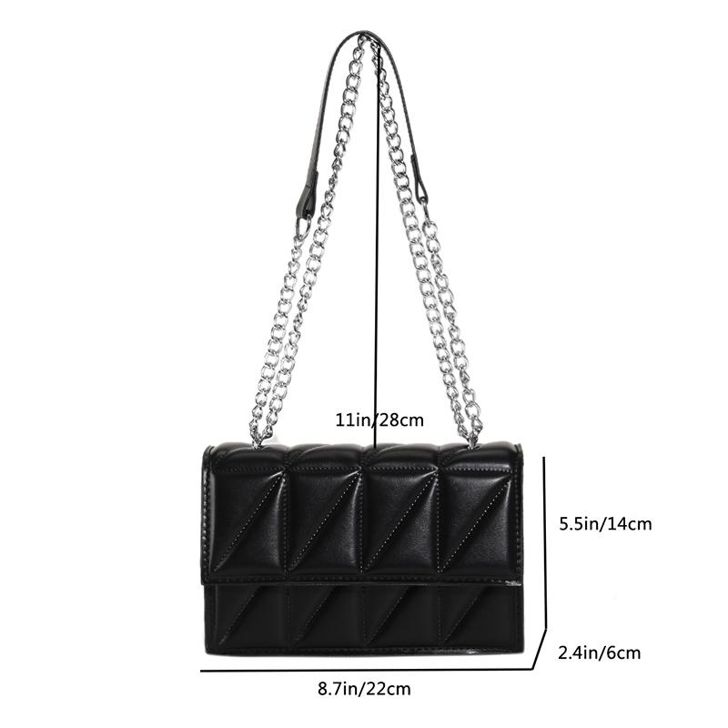 Усовершенствованная маленькая квадратная сумка весна/лето новая модная и популярная популярная цепочка изысканная сумка через плечо