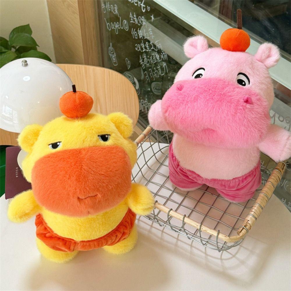 Lovely Capybara Lulu Plush Doll Cartoon Dolphin LULU Doll Plush Keychain Kids Toy