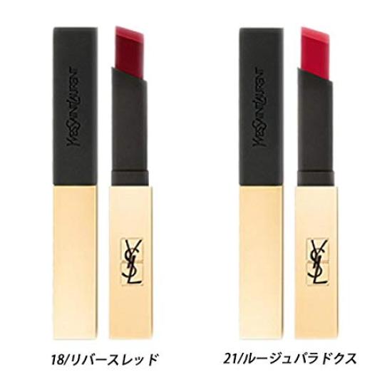 Помада Lip Rouge Pur Couture The Slim Yves Saint Laurent YSL Cosmetics Помада Matte 18 Reverse Red Трудноудаляемая