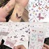 Long Lasting Tattoo Stickers - Color Butterfly Self-Adhesive 6pcs Temporary Arts Body For Women R0H5