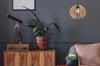 MODERN WOODEN LED CEILING HANGING LAMP