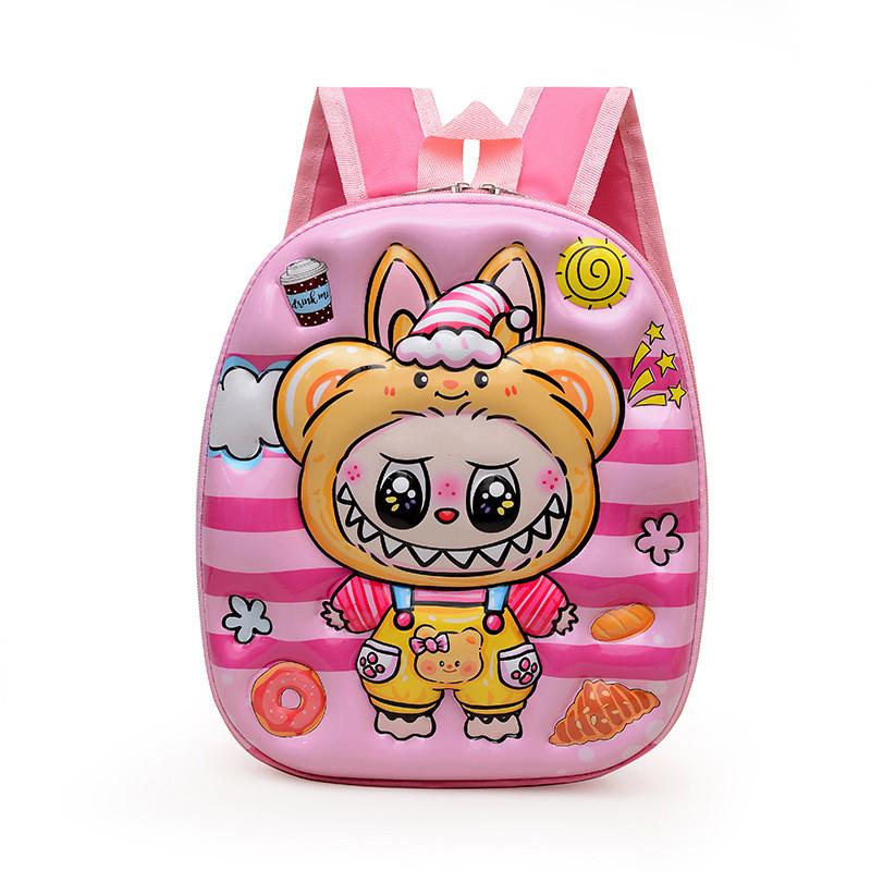 Stylish And Cute 3d Hard Shell Kids Backpack Ideal For School With Fun Design Cartoon