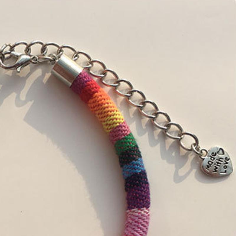 Радужный хлопковый ошейник для домашних животных Fortune Cat, медный колокольчик с регулируемой цепочкой, ошейник в этническом стиле, плютус, котенок, щенок