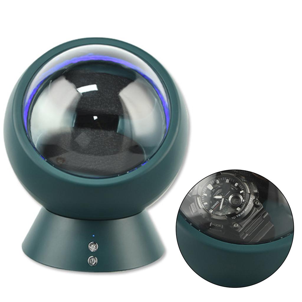 Двойные заводные устройства для автоматических часов, бесшумный мотор, механические часы, вращающаяся подставка, коробка для декора рабочего стола, USB-кабель/батарея