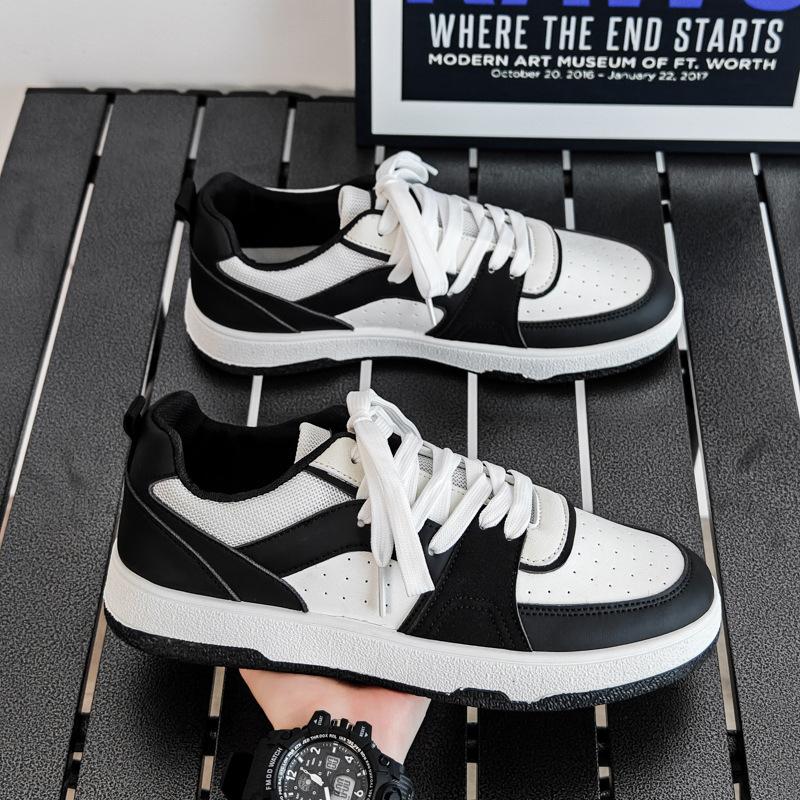Осенняя мужская обувь, новые дышащие маленькие белые туфли, мужская корейская версия, модные универсальные туфли на платформе для спорта и отдыха, модная обувь