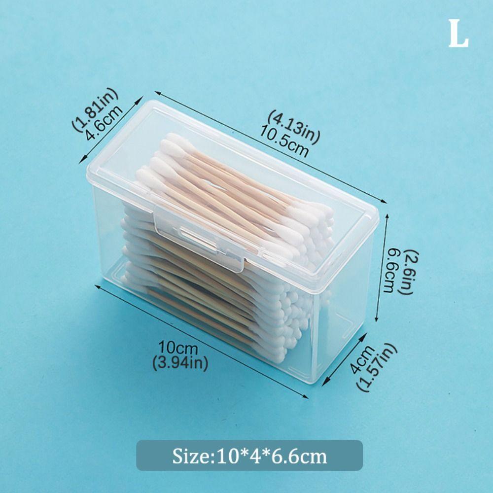 Multifunctional Cotton Swab Holder Case Dust-proof Jewelry Accessories Box New Medicine Box
