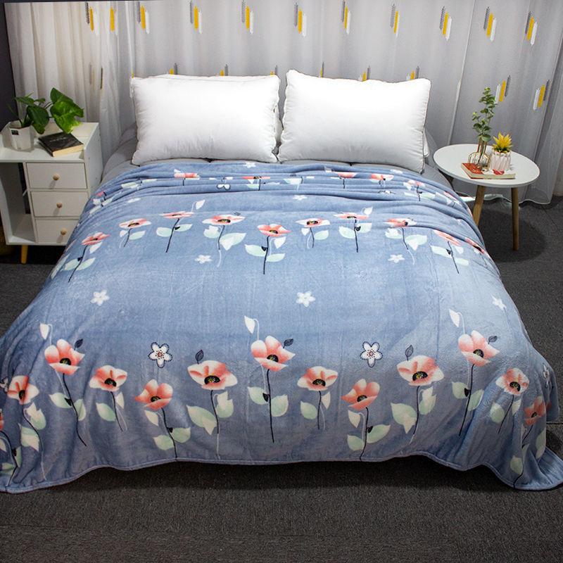 Двусторонние флисовые простыни, осенне-зимние теплые фланелевые простыни, более толстые одеяла для детей и взрослых