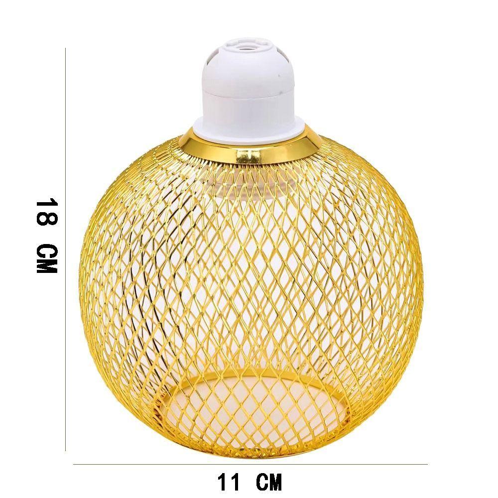 Indoor Lighting Lighting Fixtures Iron Lamp Shade Retro Mesh Ball  Home Decoration