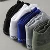 Men's Breathable Sports Socks Thick Towel Bottom Shock-absorbing Ankle Socks Mesh Sweat-wicking Basketball Socks