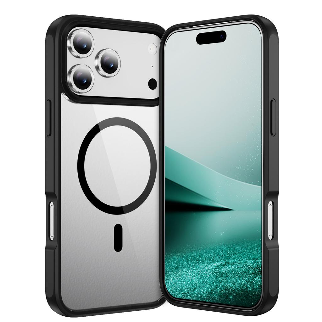 New Phone Case for Apple 17pro Transparent Case PC Anti Yellow and Anti Drop Hard Case for IPhone Phone Case Ins Style