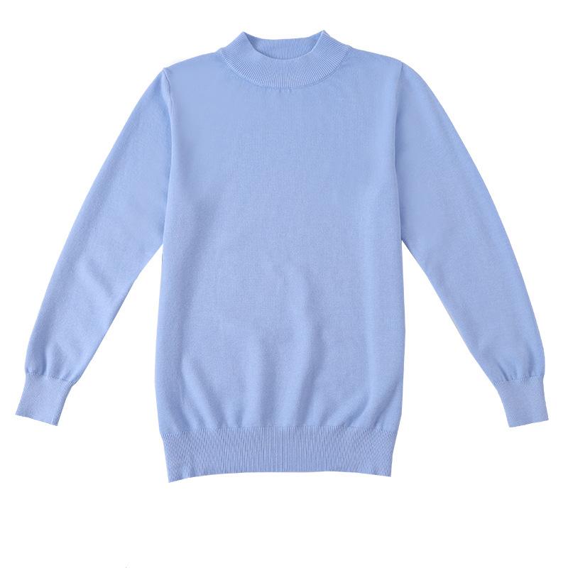 Мужской вязаный свитер с полуворотником, мягкий, прилегающий к телу, однотонный, повседневный, теплый, с длинным рукавом, универсальный, шерстяной, для ношения под низ, модный