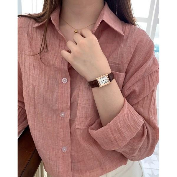 SIARGO SG-010 Коллекция Fennel Женские кожаные наручные часы,Корейские популярные часы