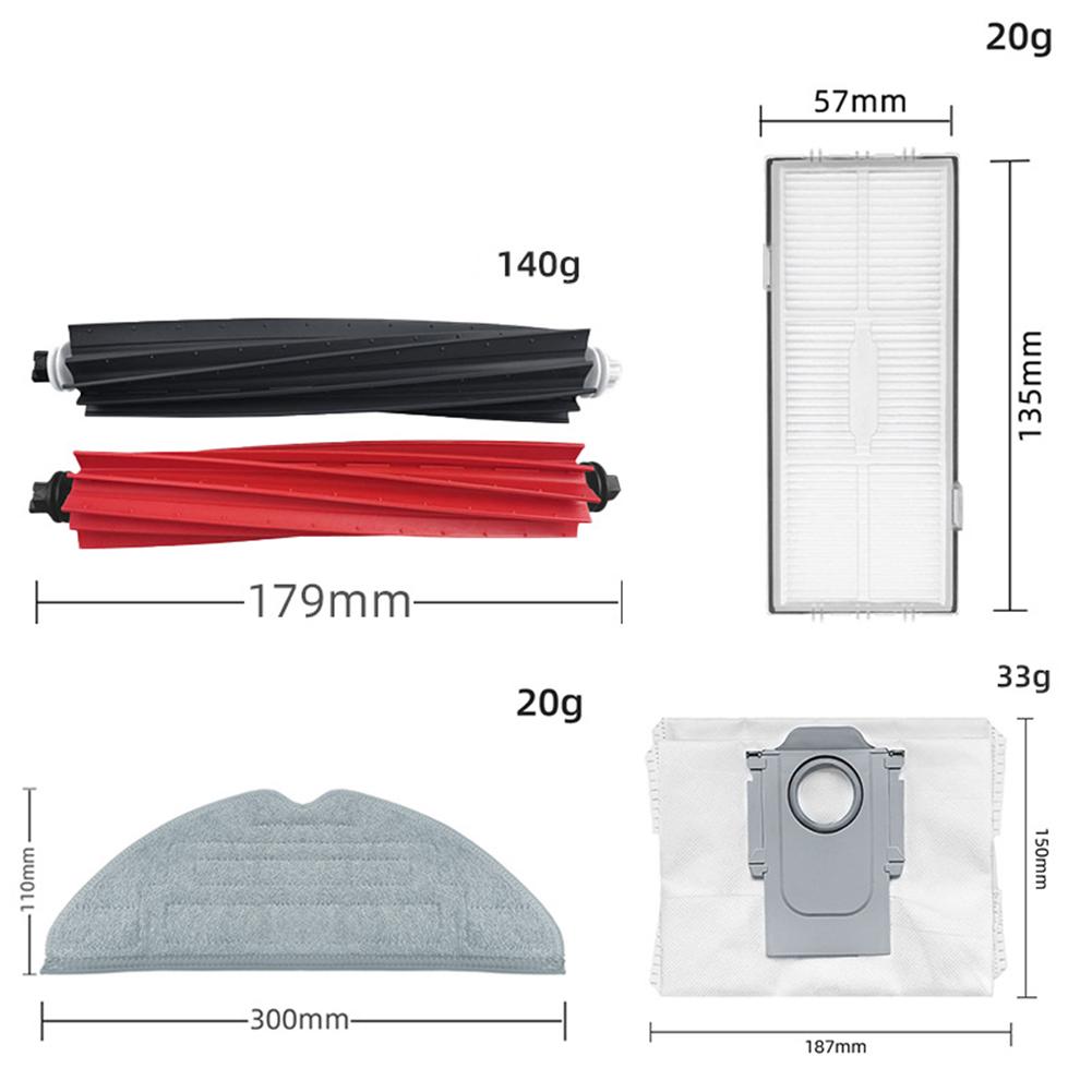 Комплект пылесборника с щеточным фильтром для Robo Rock S8/Plus/Pro