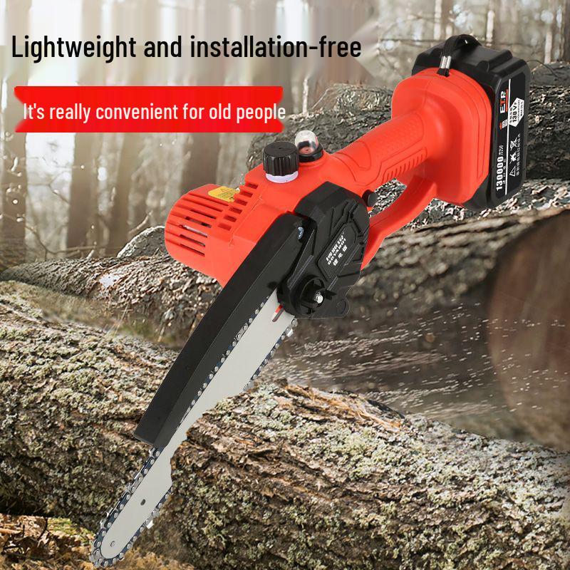 High-Power Lithium Electric Saw for Easy Pruning - Multi-Functional Tree Saw for Middle-Aged and Elderly Users