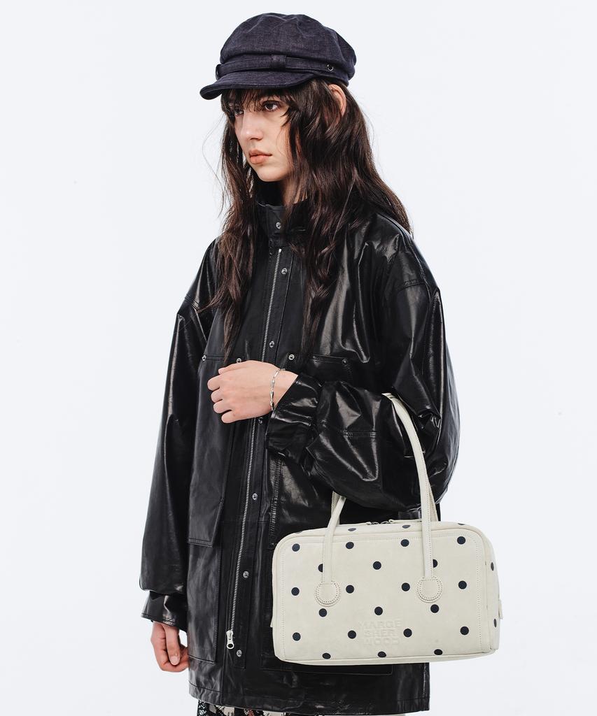 Margesherwood Soft Boston Small_Blond Wood Printed Suede