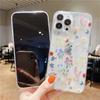 Роскошный прозрачный чехол с цветочным блеском для Iphone 13 11 12 Pro Max Xs Mini Xr X 8 7 Plus Se, модная задняя крышка с листьями и цветочным принтом бабочки