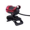 12M   Clip on Webcam Web Camera HD 360 Rotating Stand Built in Microphone for PC Silver