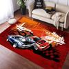 H-Hot Wheels-Тематический Большой Ковер для Спальни и Гостиной Стильный Ковер Зональный Длинный Коврик для Коридора Прихожей Износостойкий