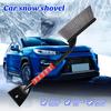Car Snow Shovel Brush Deicing Scraper Removable Windshield Retractable Multi-Purpose Winter Cleaning Tool
