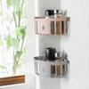 Draining Triangle Rack Plastic Shower Shelf Easy To Dry Storage Rack Organizer  Bathroom