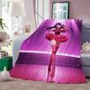 Anime O-Oshi no Ko Throw Lightweight 240g Flannel Blanket Soft Skin-friendly for Summer Cooling