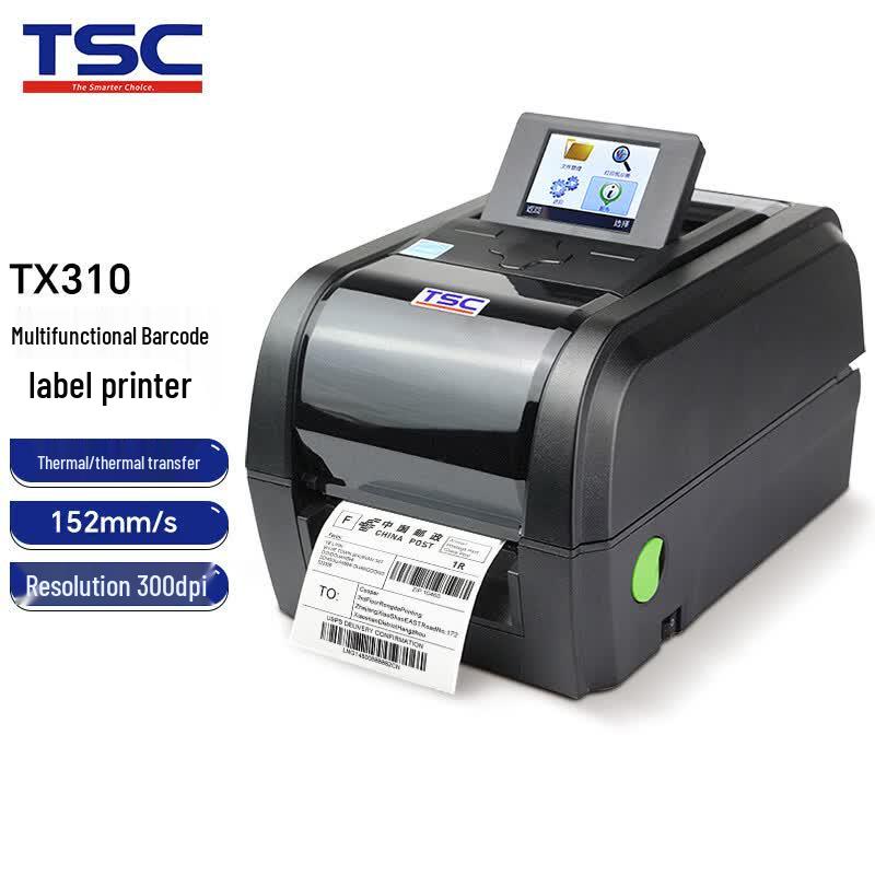 Термотрансферный принтер штрих-кодов TSC TX310, разъем CN (адаптер в комплекте)