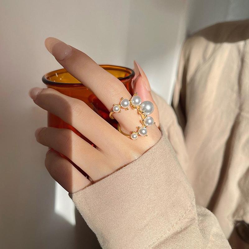 Фото реквизит для ногтей Принадлежности для демонстрации ногтей Кольцо для ногтей с жемчугом Дисплей для маникюра Реквизит для фотосъемки Ювелирные инструменты