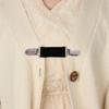 Fashion New Retro Winter Shawl Brooch Cardigan Clip Fit Dress Cinch Clips Duck Clip Clasps