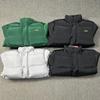 Corteiz Alcatraz Streetwear Padded Jacket Mens Winter Thick Warm Embroidered Casual Coat