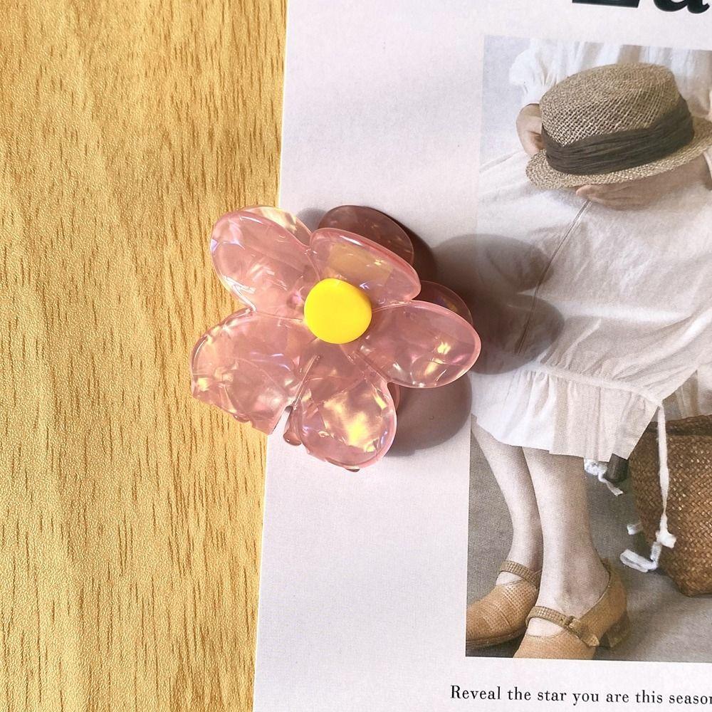 Hairpin French Korean Style Headwear Female Hair Accessories Flower Hair Claw Small Hair Clip