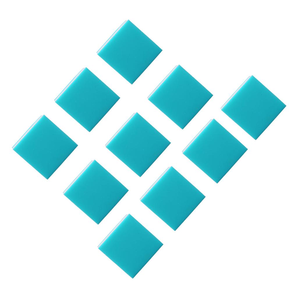 10 шт. штампов, резные блоки, мягкие резиновые гравировальные штампы для поделок, синие, белые, синие, 3 слоя