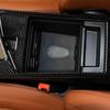 Carbon Fiber Interior Armrest Box Panel Cover Trim For Alfa Romeo Giulia 17-19