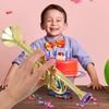 Simulated Musical Children Toy Trumpet Silver Gold Musical Instruments  For Toddler