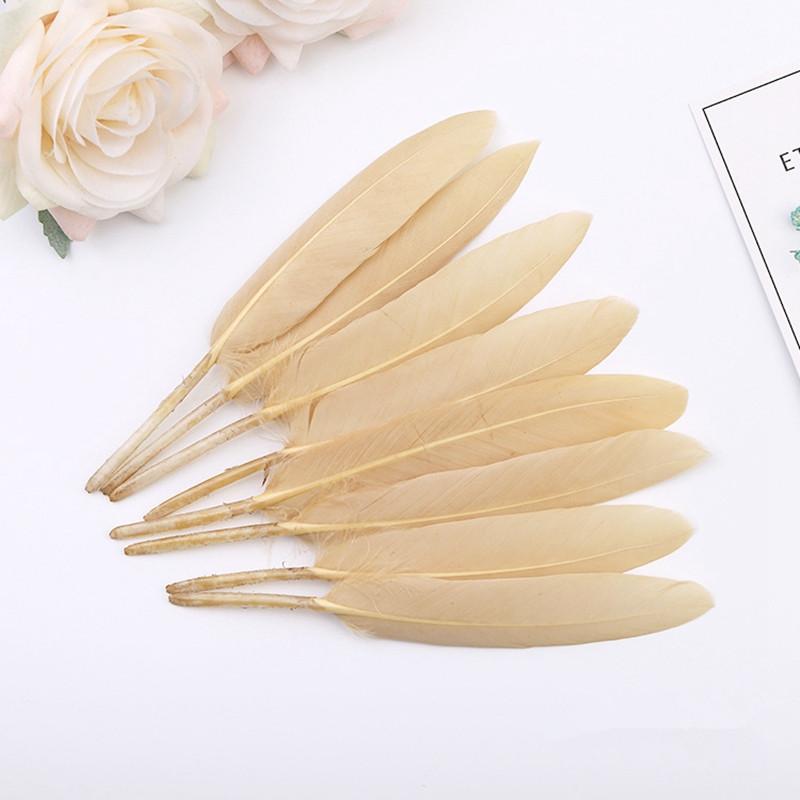 20/100pcs Duck Feathers DIY Feathers for Jewelry Making Plumes Earring Home Wedding Decoration Plumas Crafts Accessories 10-15CM