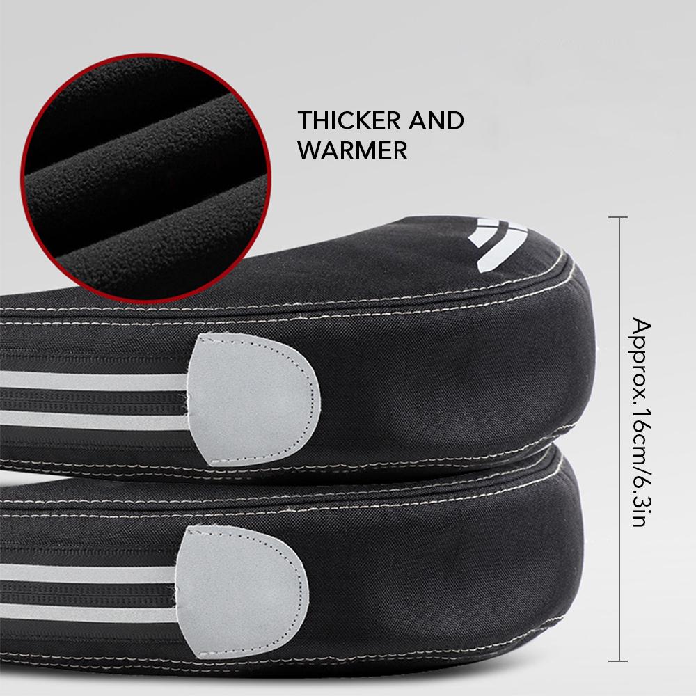 1 Pair of Bicycle Handlebar Warm Gloves Windproof Motorcycle Mittens Cold Weather Hand Warmers for