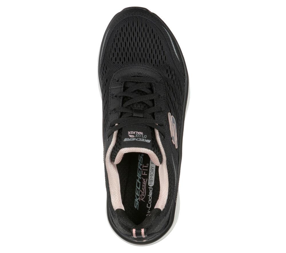 Sneakers Skechers Black/Pink D'Lux Walker