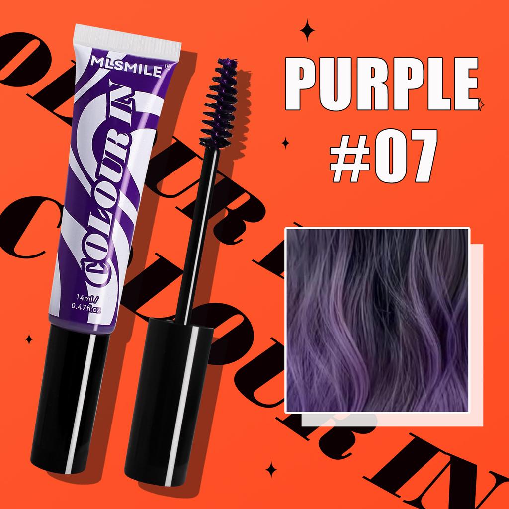 Одноразовая краска для волос красного, желтого и синего цвета, крем для бровей Cos Stage Makeup