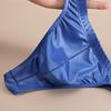 Men Glossy Sexy Thongs Silky Smooth Underpants Imitation Leather Soft Low-Waist Thong Briefs for Date Party