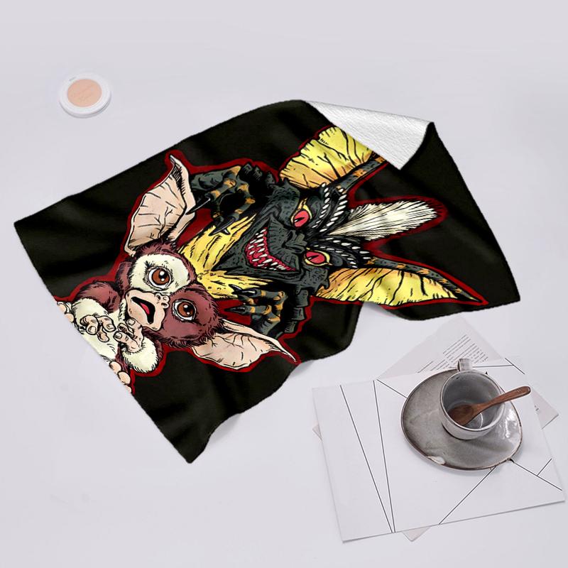 Beach Towel with Gremlins Pattern - soft,absorbent,machine washable Lightweight&Modern,swimming,Travel Essentials
