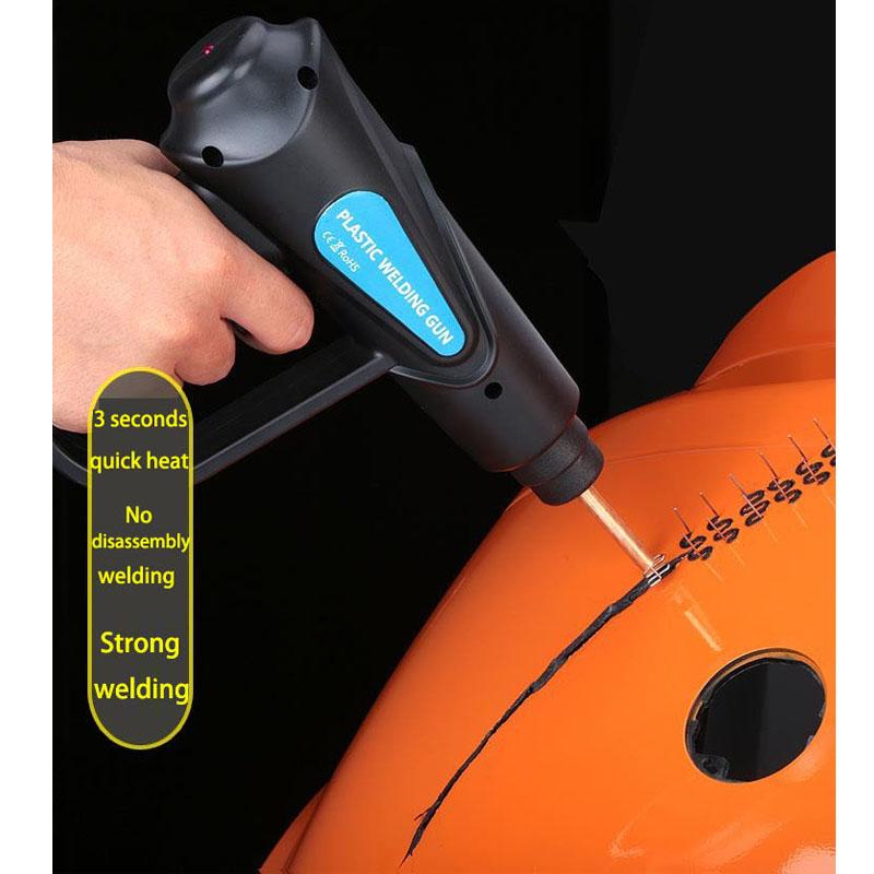 70 Вт горячий степлер, сварочный аппарат для пластика, комплект для ремонта автомобильного бампера, плоскогубцы, 4 волновые скобы, сварочный ремонтный аппарат, сварочный пистолет