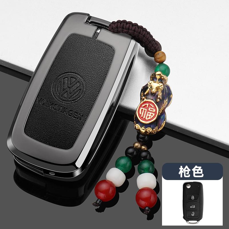 Для VOLKSWAGEN VW Чехол-обложка для корпуса автомобильного ключа Для Volkswagen VW Polo Golf Passat Tiguan Beetle Caddy T5 Up Eos Skoda Octavia Seat L