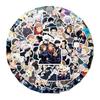Набор из 80 наклеек Jujutsu Kaisen Наклейки с Годжо Сатору Украшения для DIY Буквы Мобильная канцелярия Блокнот Лента Стильная Аниме Коллекция Милые Фото