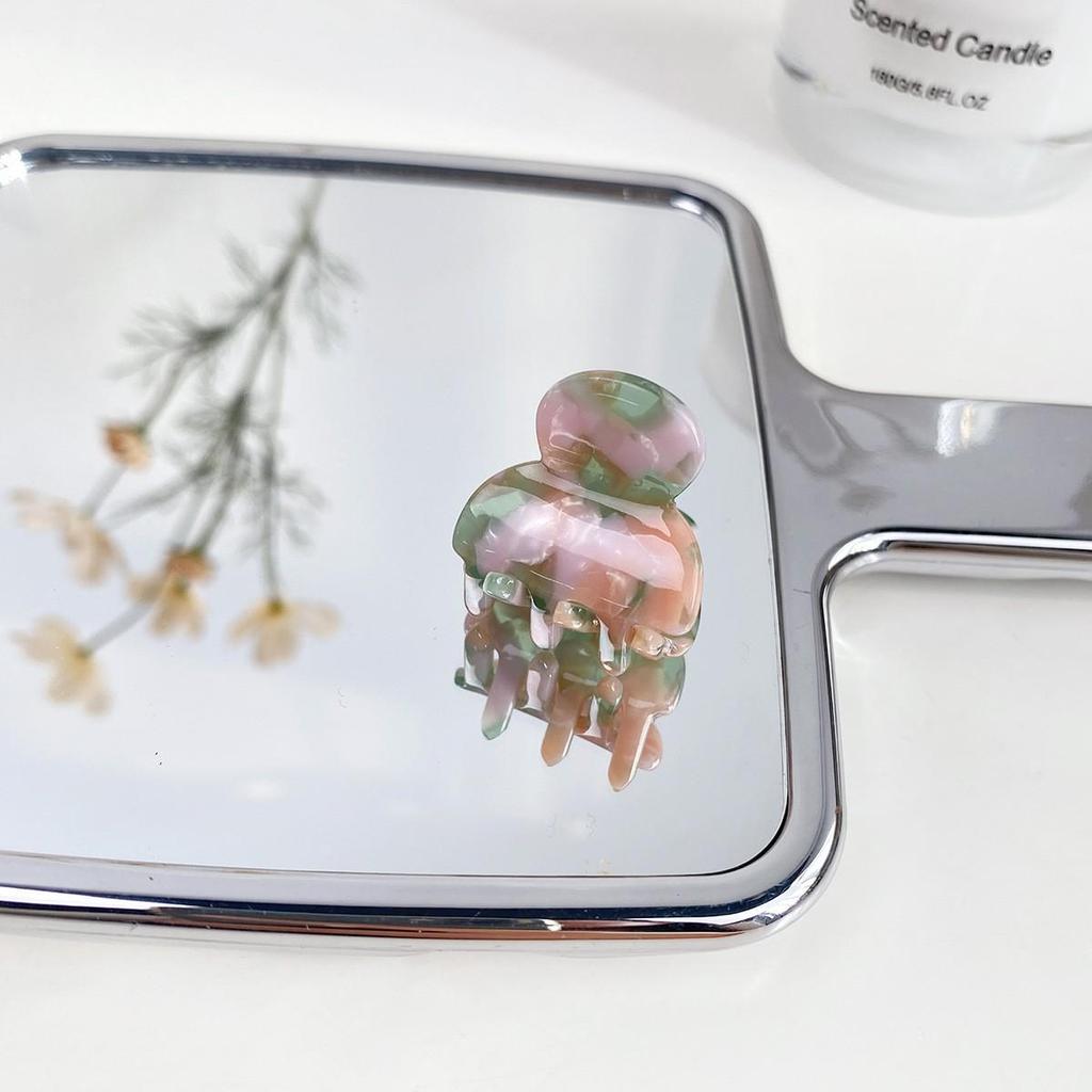 Корейская мини-заколка-краб с дофамином: Милые аксессуары для волос для женщин и детей