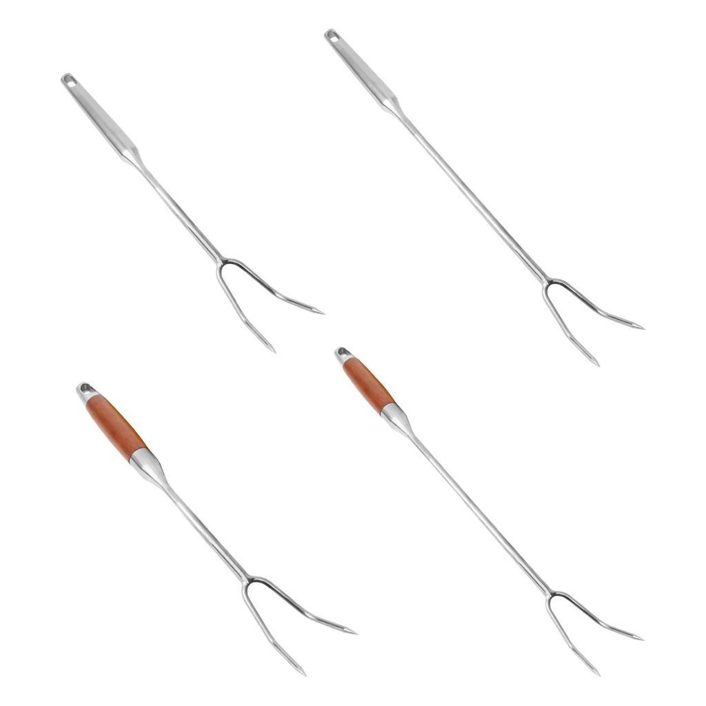 Вилка для карвинга мяса Легко чистить и использовать Многоцелевая кухонная утварь Ручная 304 нержавеющая сталь для сервировки карвинга