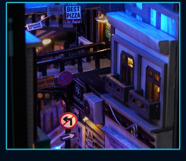 Модель подставки для книг Tianyu Cyberpunk своими руками: TC36