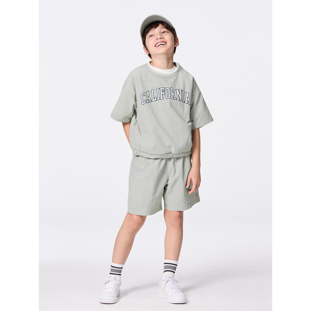 GU by Uniqlo Kids  Unisex  Dry Active Pullover  5 Minute Sleeve  Nt+e
