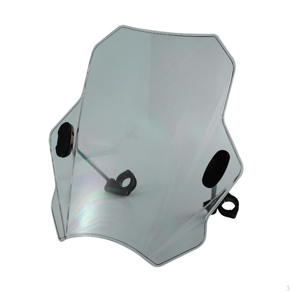 Motorcycle Windshield Replacement Windproof Universal Easy Installation Professional Windscreen for